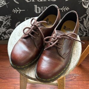Dr. Martens 1461 Dark Brown Leather Oxfords